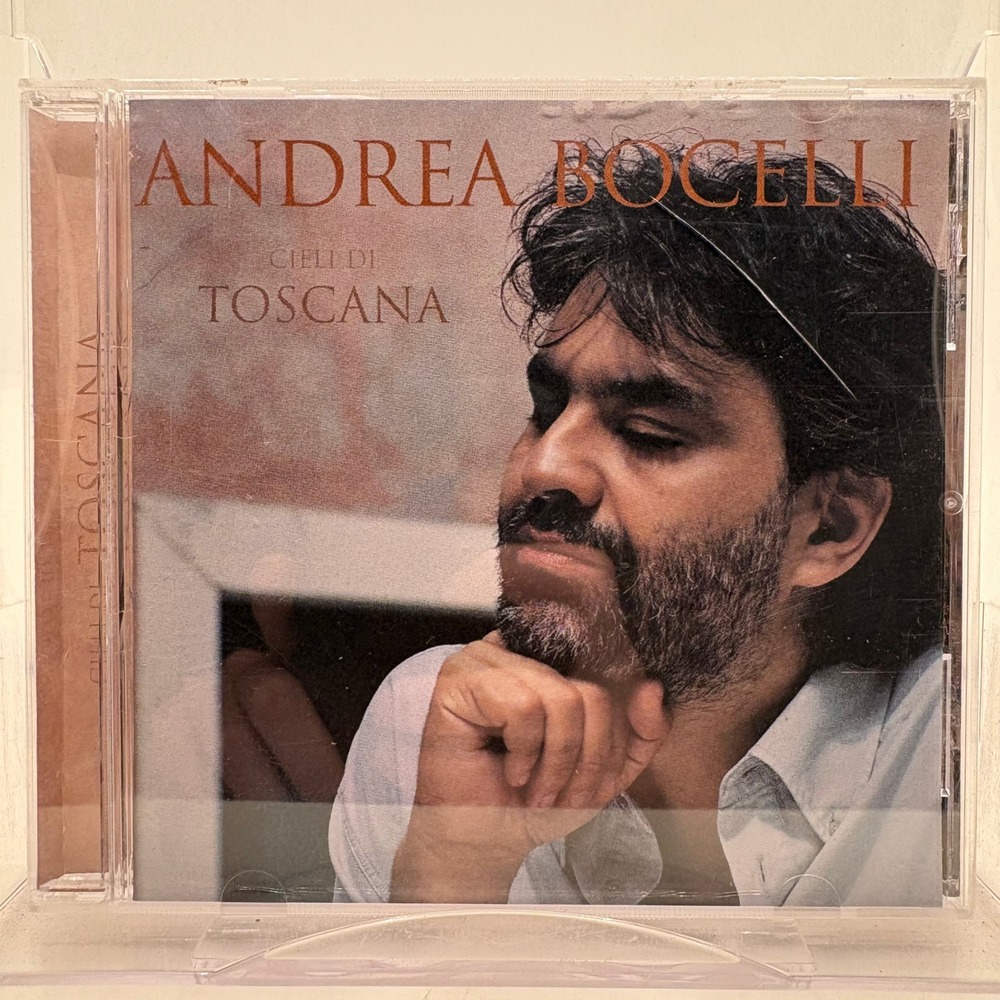 Andrea Bocelli Cieli Di Toscana CD 2001‎ Italian Operatic Pop 314 589 341-2
